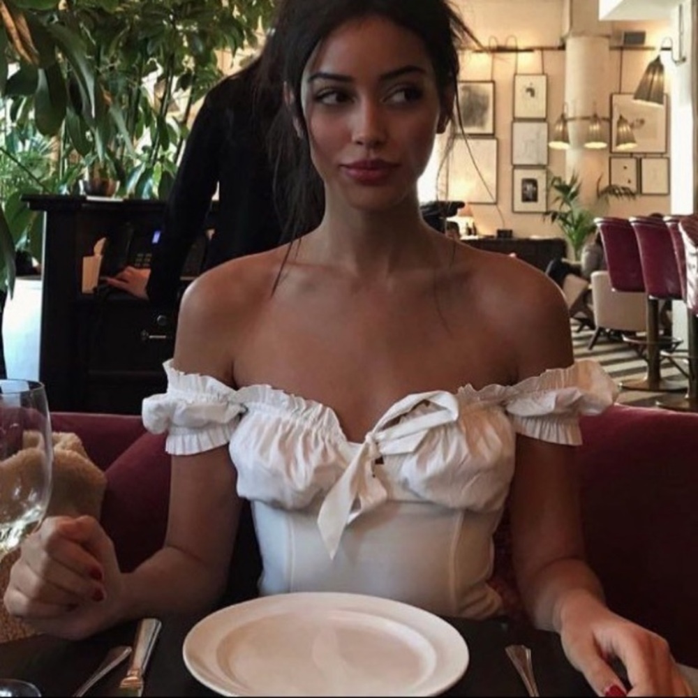 White Naomi Top